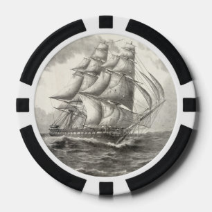 USS Constitution Poker Chips
