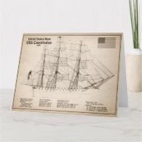 USS Constitution - Ship Blueprint Plans SD