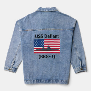 USS Defiant (BBG-1) Denim Jacket