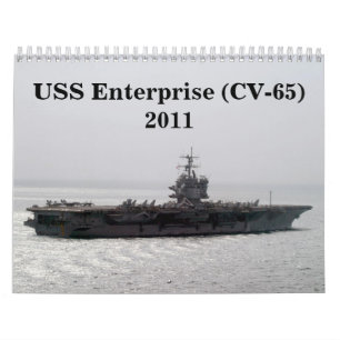 USS Enterprise 2011 Calendar