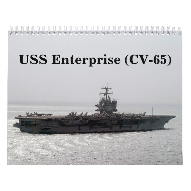 USS Enterprise Calendar (Cover)