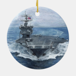 USS Enterprise Ceramic Ornament