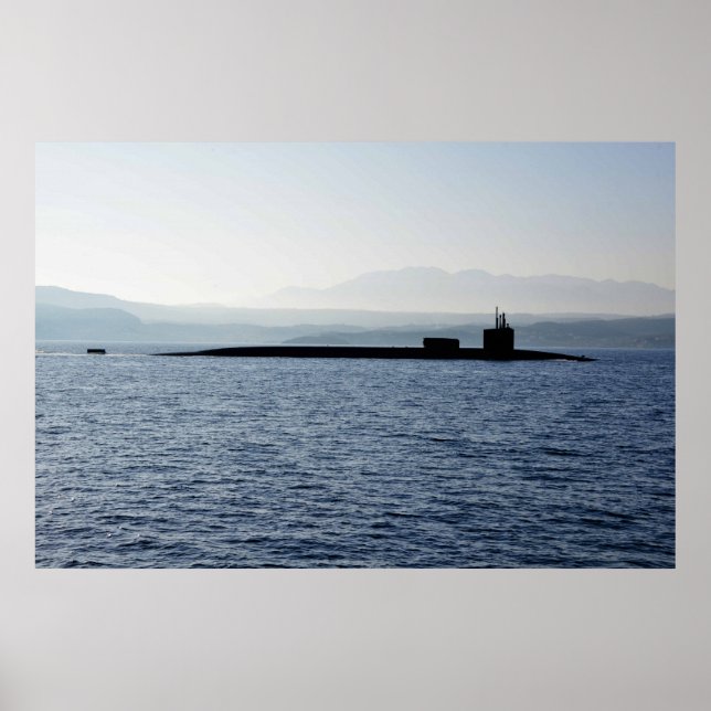 USS Florida (SSGN 728) Poster (Front)