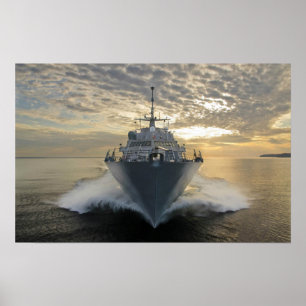 USS Fort Worth (LCS 3) Poster