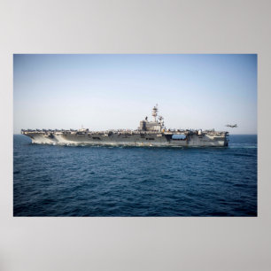 USS George H.W. Bush (CVN 77) Poster