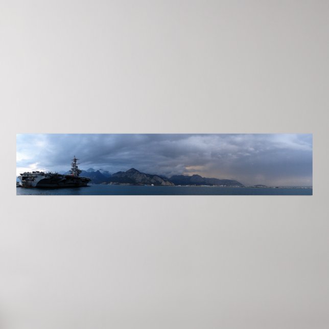 USS George H.W. Bush (CVN 77) Poster (Front)