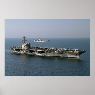 USS George H.W. Bush (CVN 77) Poster