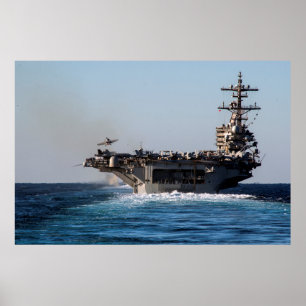 USS George H.W. Bush (CVN 77) Poster