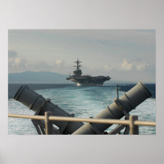USS Gettysburg; CG 64; ships; navy; u.s. navy; Poster