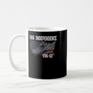 USS Independence CVA-62 Aircraft Carrier Veterans  Coffee Mug