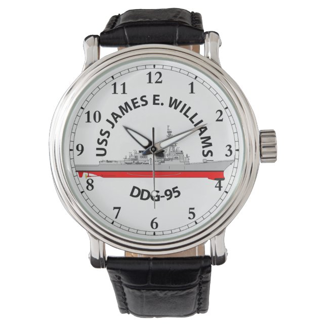 USS JAMES E. WILLIAMS - ARLEIGH BURKE   WATCH (Front)