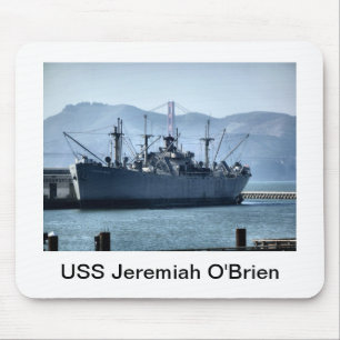USS Jeremiah O'Brien Mouse Pad