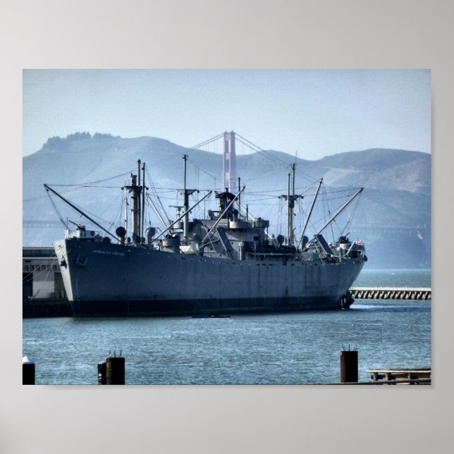 USS Jeremiah O'Brien Poster (Front)