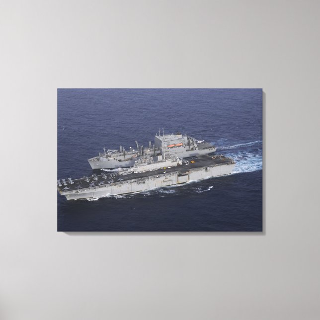 USS Kearsarge Canvas Print (Front)