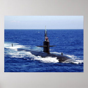 USS Key West (SSN-722) Poster