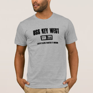USS KEY WEST tout le T-shirt de mains avec des