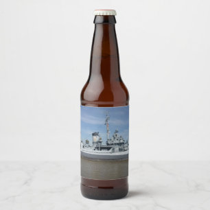 USS KIDD 661 Bottle Label