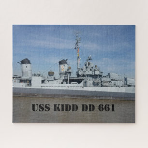 USS KIDD DD 661 Jigsaw Puzzle