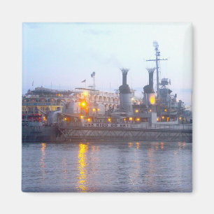 USS KIDD Magnet