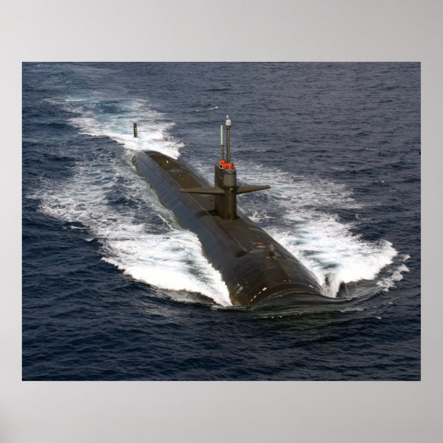 USS Louisville (SSN 724) Poster (Front)