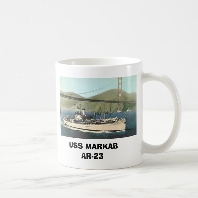 USS MARKAB AR-23 COFFEE MUG (Right)