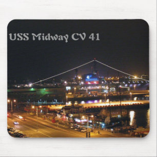 USS Midway CV41 Mouse Pad