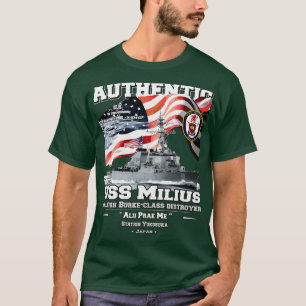USS Milius DDG69 Navy destroyer T-Shirt