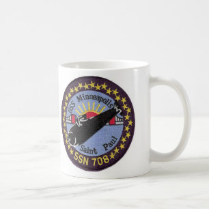 USS Minneapolis St Paul SSN 708 Mug