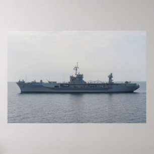 USS Mount Whitney (LCC 20) Poster