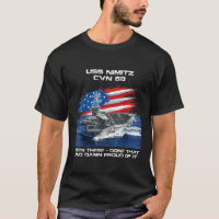 USS Nimitz CVN 68 Aircraft Carrier Veteran USA Fla
