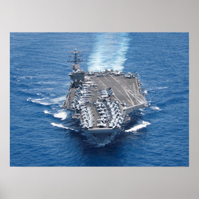 USS Nimitz (CVN 68) Poster (Front)