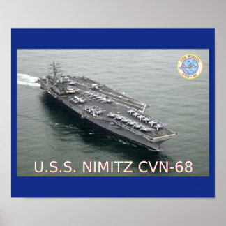 USS Nimitz CVN-68 Poster