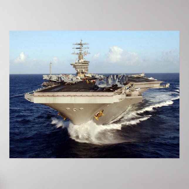 USS Nimitz (CVN 68) Poster (Front)