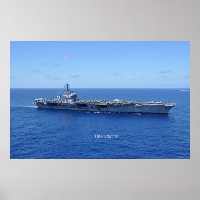USS Nimitz Poster (Front)