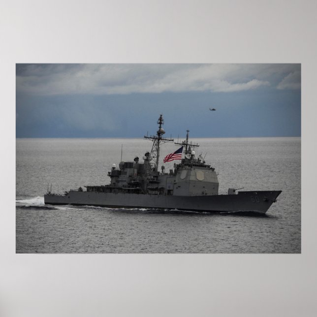 USS Normandy (CG 60) Poster (Front)