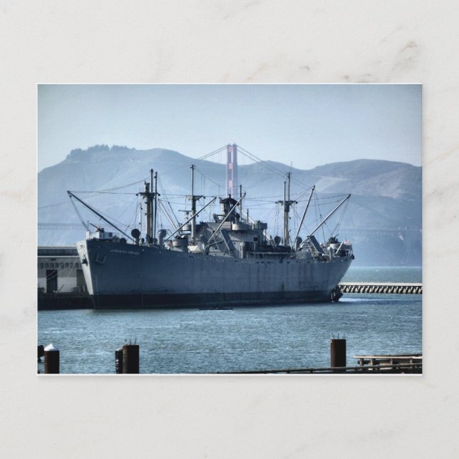 USS O'Brien Postcard (Front)