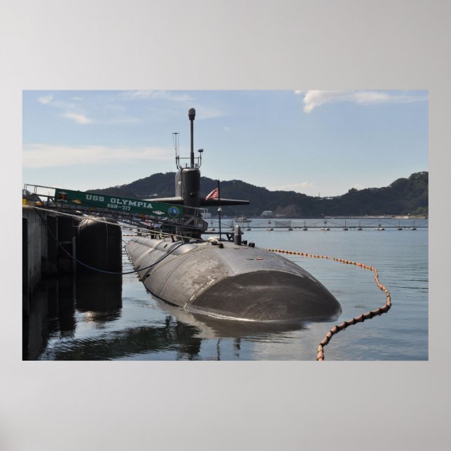 USS Olympia (SSN 717) Poster (Front)