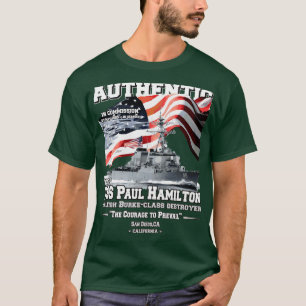 USS Paul DDG60 Arleigh Burkeclass destroyer T-Shirt