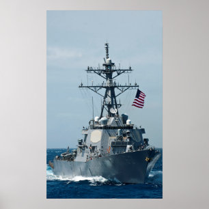 USS Paul Hamilton (DDG 60) Poster