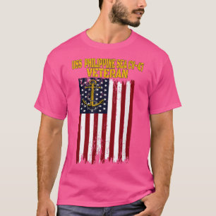 USS Philippine Sea CV47 Aircraft Carrier Veterans  T-Shirt