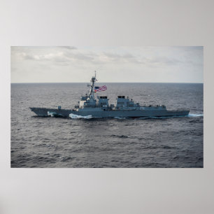 USS Preble (DDG 58) Poster