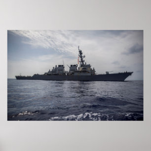 USS Ramage (DDG 61) Poster