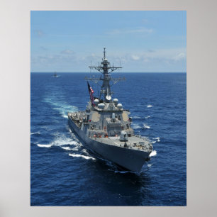 USS Russell (DDG 59) Poster