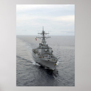 USS Russell (DDG 59) Poster