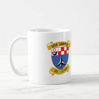 USS SAMPLE (DE-1048) COFFEE MUG