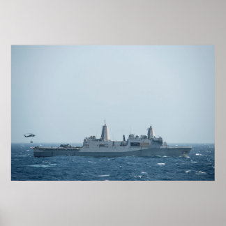 USS San Diego (LPD 22) Poster