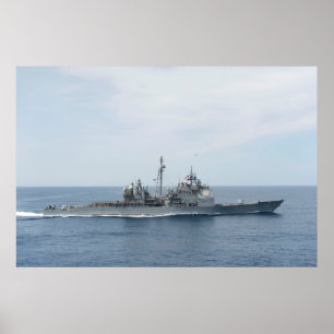 USS San Jacinto (CG 56) Poster