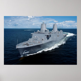 USS Somerset (LPD 25) Poster