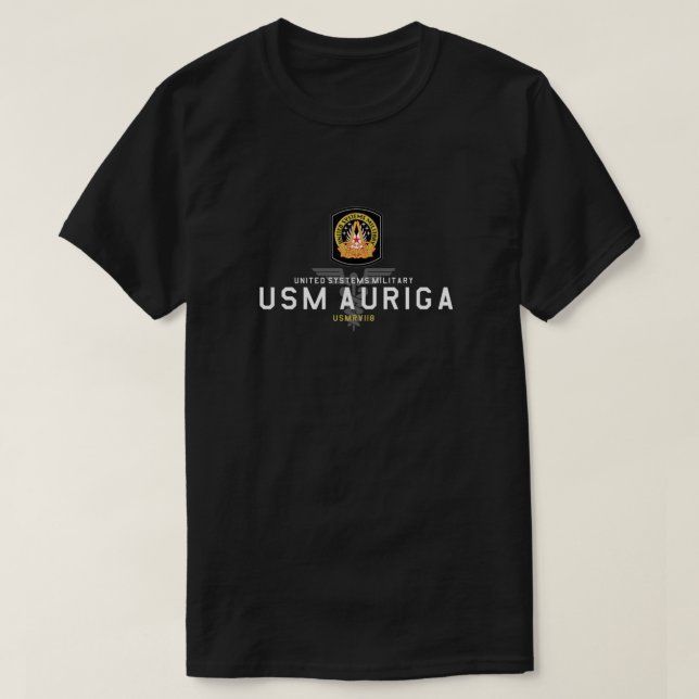 USS Sulaco Conestoga Class Light Assault Carrier   T-Shirt (Design Front)