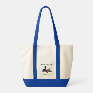 USS Texas (BB-35) 2 Tote Bag